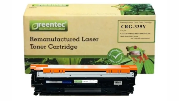 Mực in laser Greentech Canon 335Y – Vàng