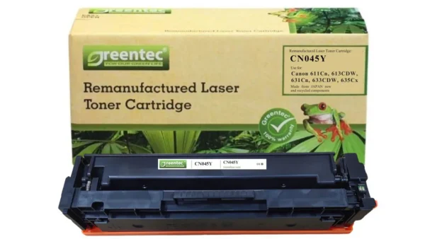 Mực in laser màu Greentech Canon CN045Y