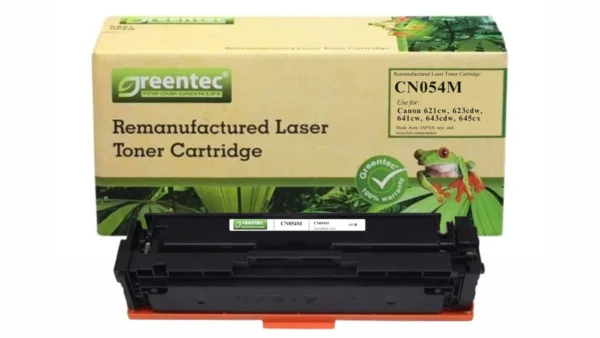 Mực in laser màu Greentech Canon CN054M