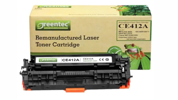 Mực in laser màu Greentech HP CE412A