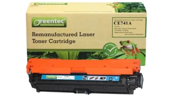 Mực in laser màu Greentech HP CE741A
