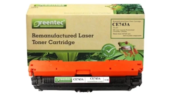 Mực in laser màu Greentech HP CE743A