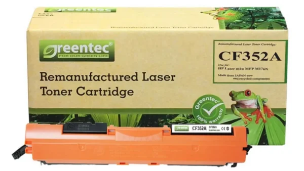 Mực in laser màu Greentech HP CF352A