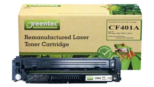 Mực in laser màu Greentech HP CF401A