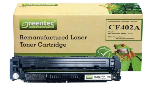 Mực in laser màu Greentech HP CF402A