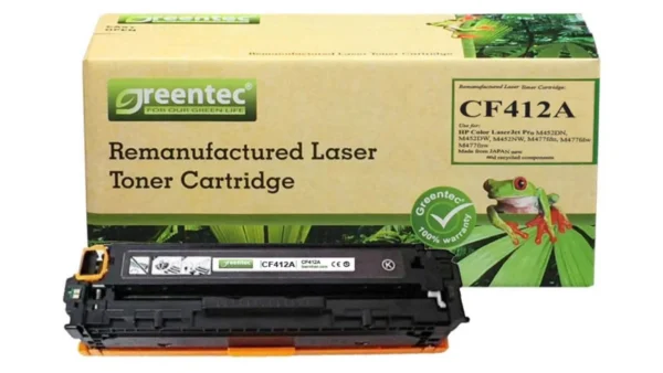 Mực in laser màu Greentech HP CF412A