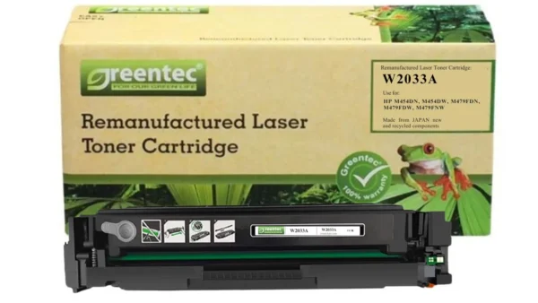 Mực in laser màu Greentech HP W2033A – 415A