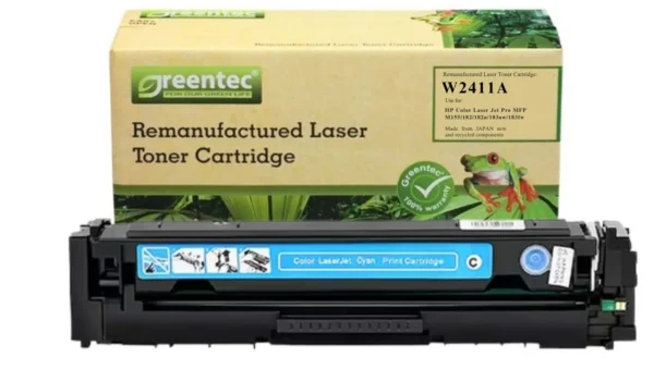Mực in laser màu Greentech HP W2411A (216A) – Màu xanh