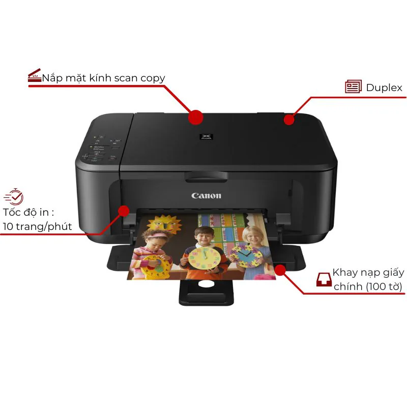 In ảnh không viền chất lượng cao trên máy in Canon PIXMA MG3570
