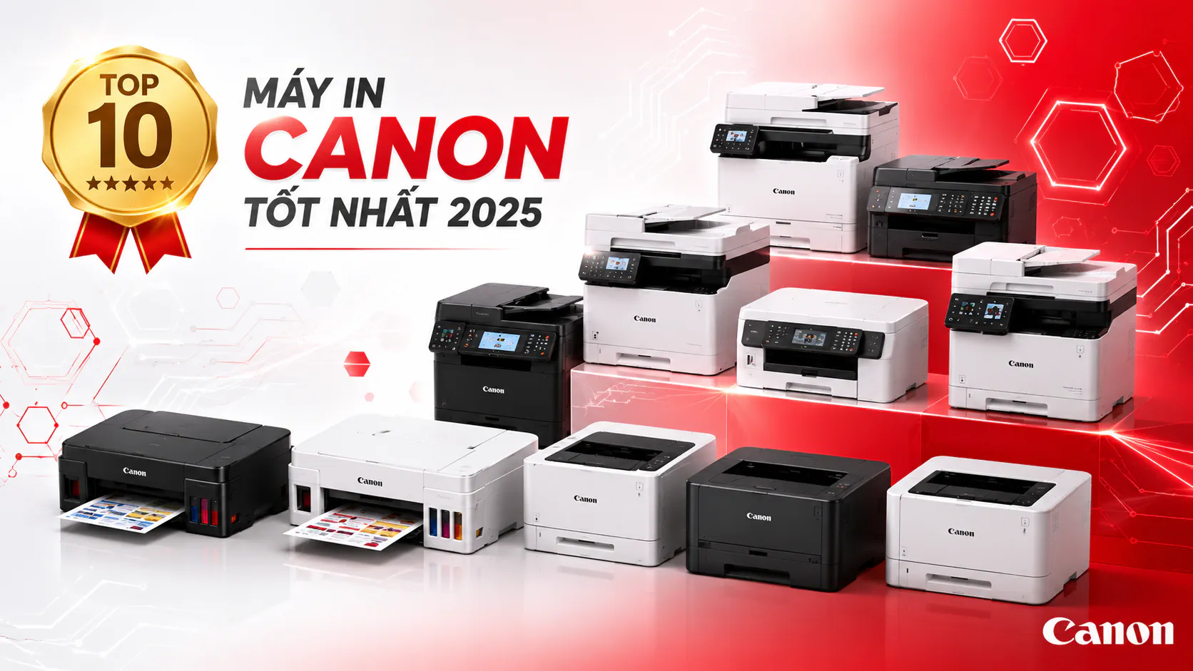 Top 10 Máy In Canon Tốt Nhất 2025 – Đánh Giá Chi Tiết