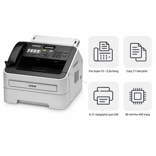 Máy Fax laser đen trắng đa năng Brother IntelliFAX-2840