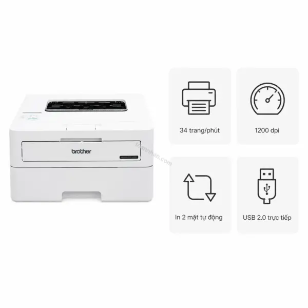 Máy in laser đen trắng Brother HL-B2100D