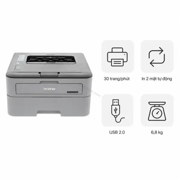 Máy in laser đen trắng Brother HL-L2321D