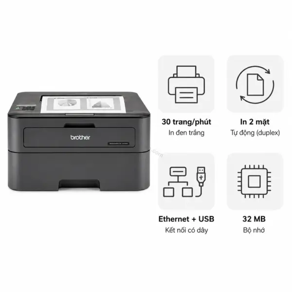 Máy in laser đen trắng Brother HL-L2361DN