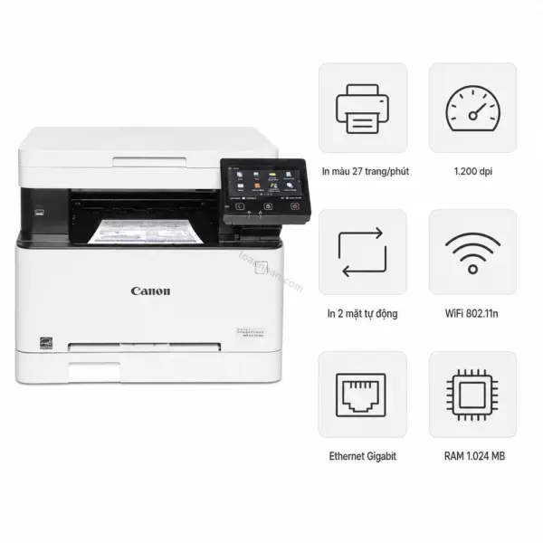 Máy in laser màu Canon i-SENSYS LBP653CDW