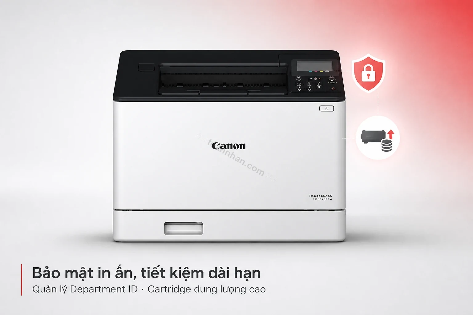 Tính năng Secure PIN Print bảo mật tài liệu trên Canon LBP673cdw