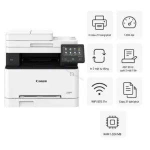 Máy in laser màu đa năng Canon i-SENSYS MF657CDW