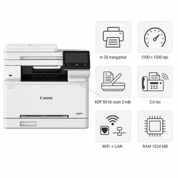 Máy in laser màu đa năng Canon i-SENSYS MF667Cdw
