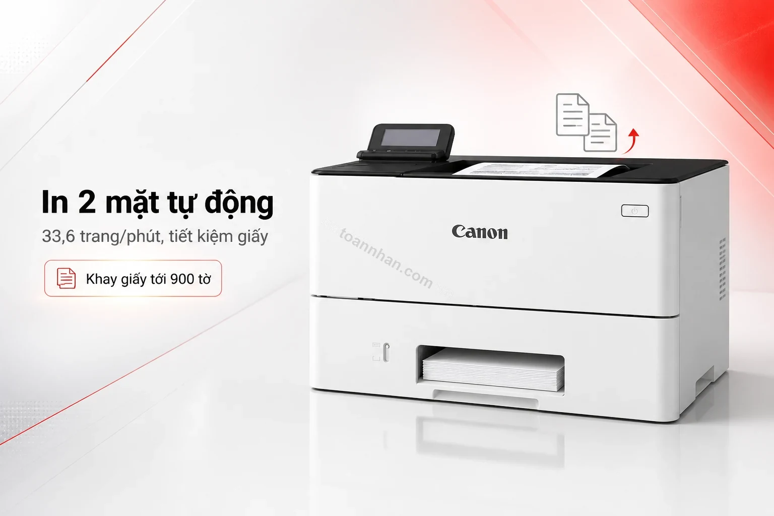 Canon i-SENSYS LBP246dw in 2 mặt tự động tiết kiệm giấy