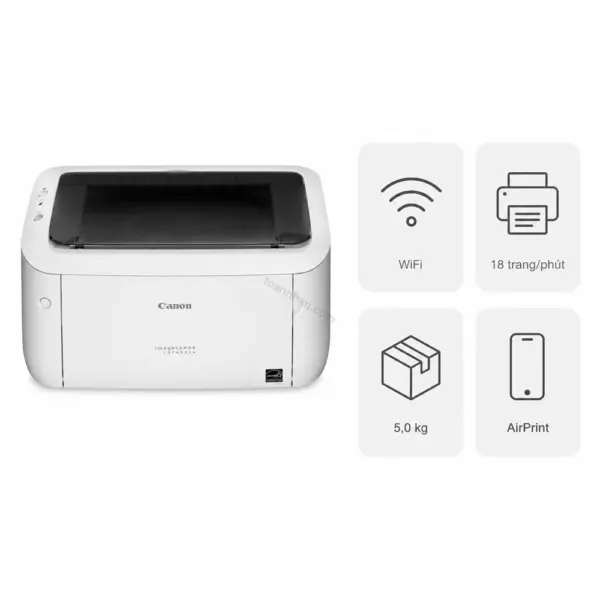 Máy in laser đen trắng Canon imageCLASS LBP6033w