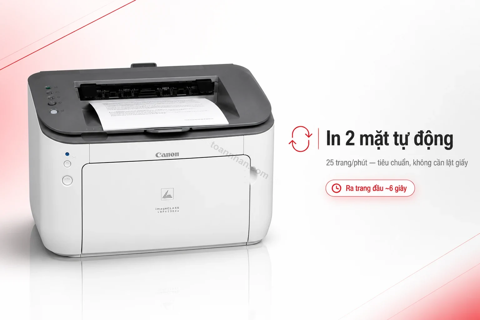 Khay giấy in 2 mặt tự động của máy in Canon imageCLASS LBP6230DW
