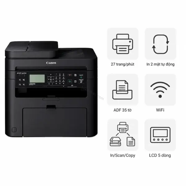 Máy in laser đen trắng đa năng Canon imageCLASS MF244DW