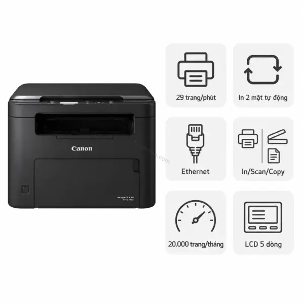 Máy in laser đen trắng đa năng Canon imageCLASS MF271DN