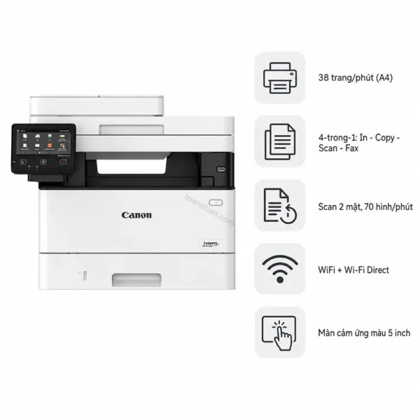 Máy in laser đen trắng đa năng Canon i-SENSYS MF455dw