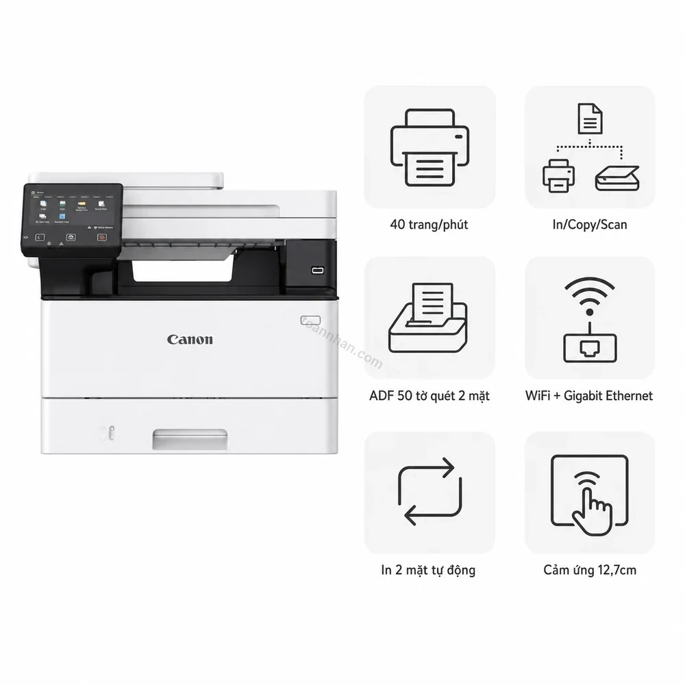 Máy in laser đen trắng đa năng Canon i-SENSYS MF463dw