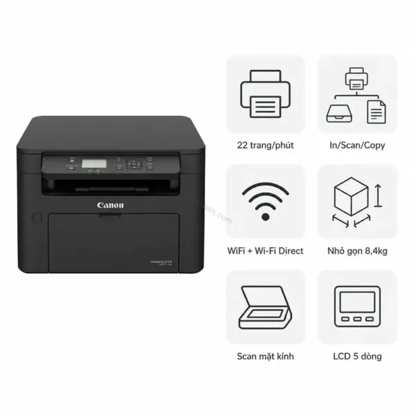 Máy in laser đen trắng đa năng Canon imageCLASS MF913w