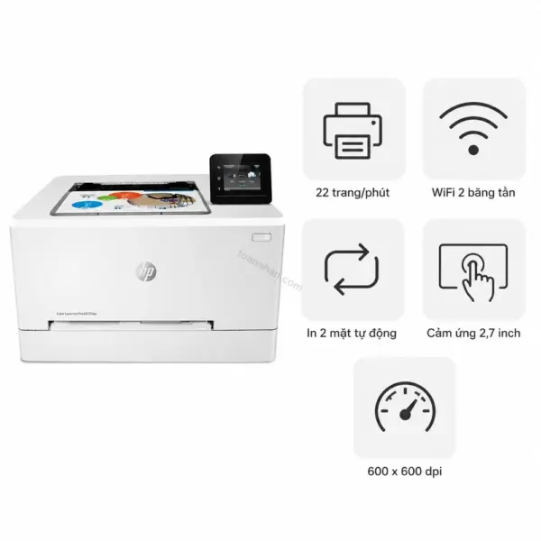 Máy in laser màu HP Color LaserJet Pro M255dw – Chính hãng