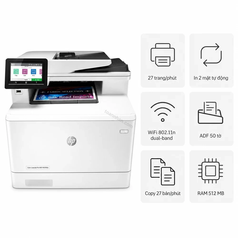 Máy in laser màu đa năng HP Color LaserJet Pro MFP M479dw