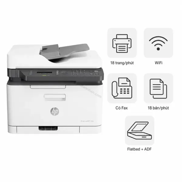 Máy in laser màu đa năng HP Color Laser MFP 179fnw