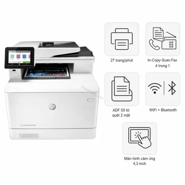Máy in laser màu đa năng HP Color LaserJet Pro MFP M479fnw