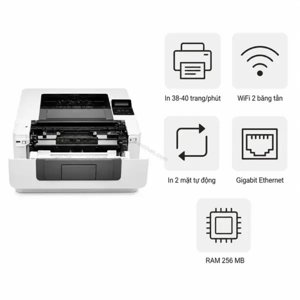 Máy in laser đen trắng HP LaserJet Pro M404dw