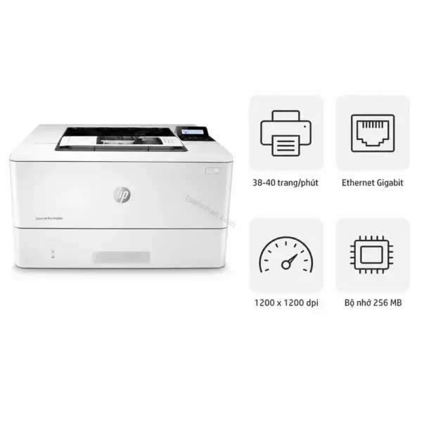 Máy in laser đen trắng HP LaserJet Pro M404N