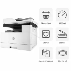 Máy in laser đen trắng đa năng HP LaserJet MFP M440N khổ A3