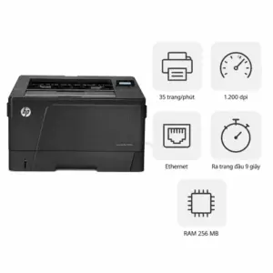 Máy in laser đen trắng HP LaserJet Pro M706N khổ A3