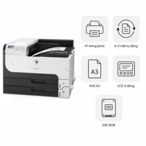 Máy in laser đen trắng HP LaserJet Enterprise M712DN khổ A3