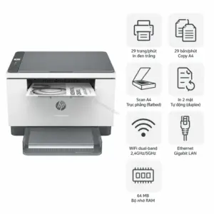Máy in laser đen trắng đa năng HP LaserJet MFP M236dw