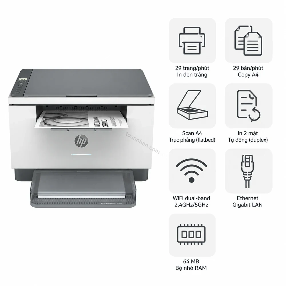 Máy in laser đen trắng đa năng HP LaserJet MFP M236dw