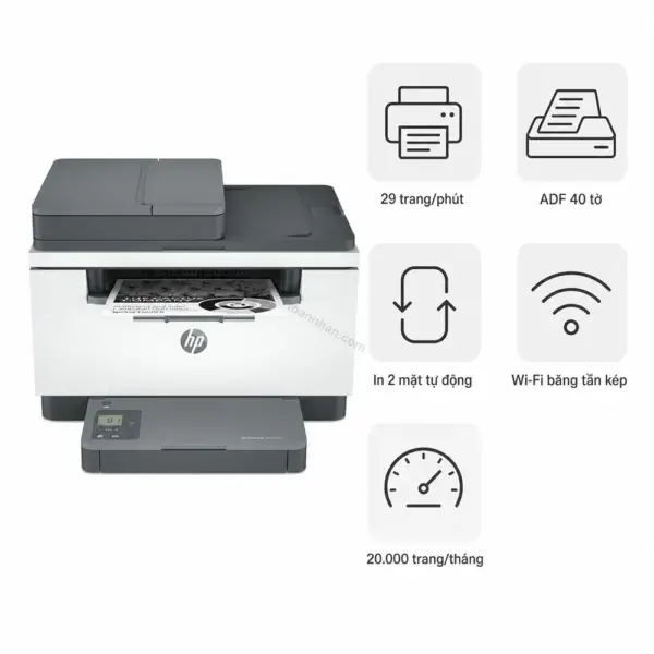 Máy in laser đen trắng đa năng HP LaserJet MFP M236sdw