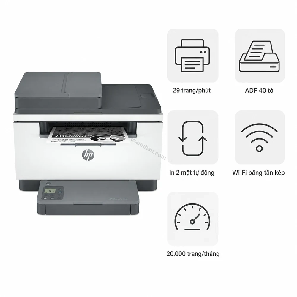 Máy in laser đen trắng đa năng HP LaserJet MFP M236sdw