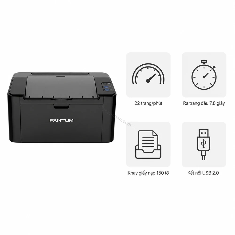 Máy in laser đen trắng Pantum P2516